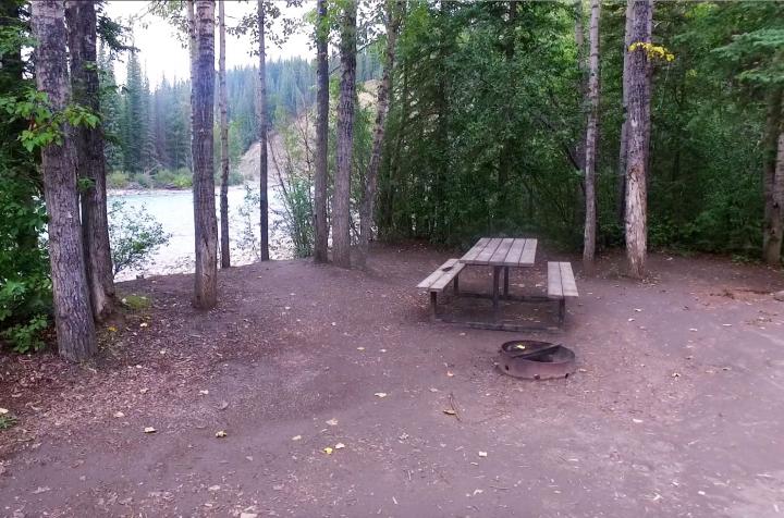 Brazeau River Campground 